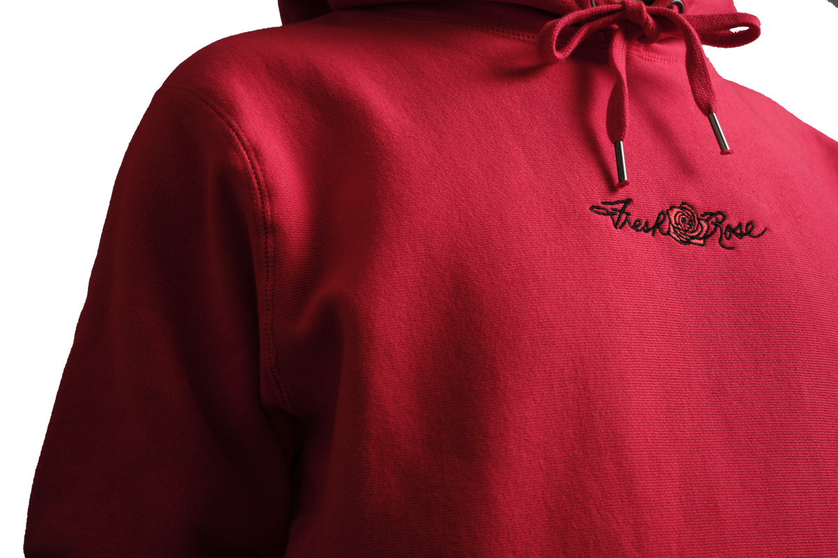 Signature Rose Logo Hoodie FR Fresh Rose